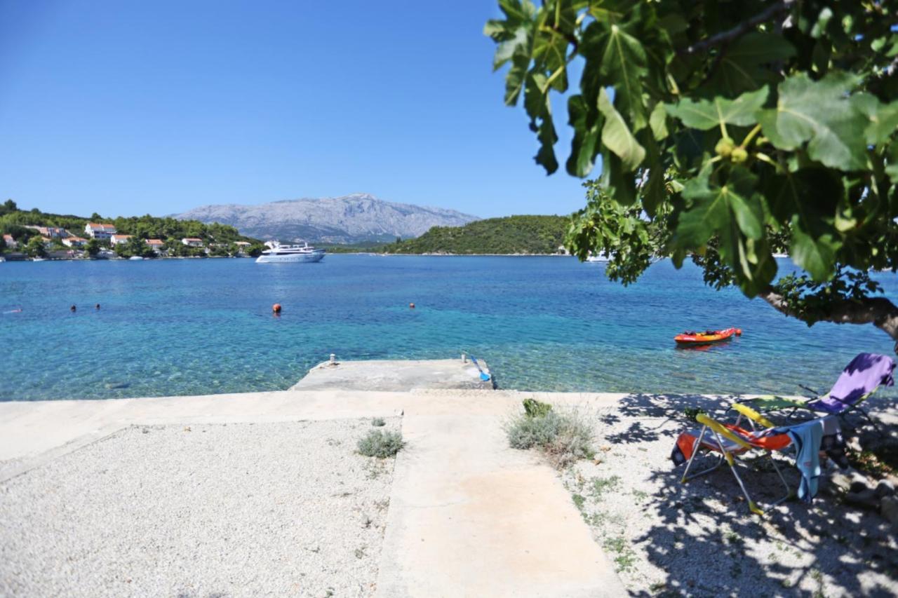 Apartments by the sea Lumbarda, Korcula - 4446 Bagian luar foto