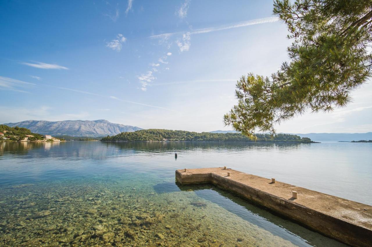 Apartments by the sea Lumbarda, Korcula - 4446 Bagian luar foto